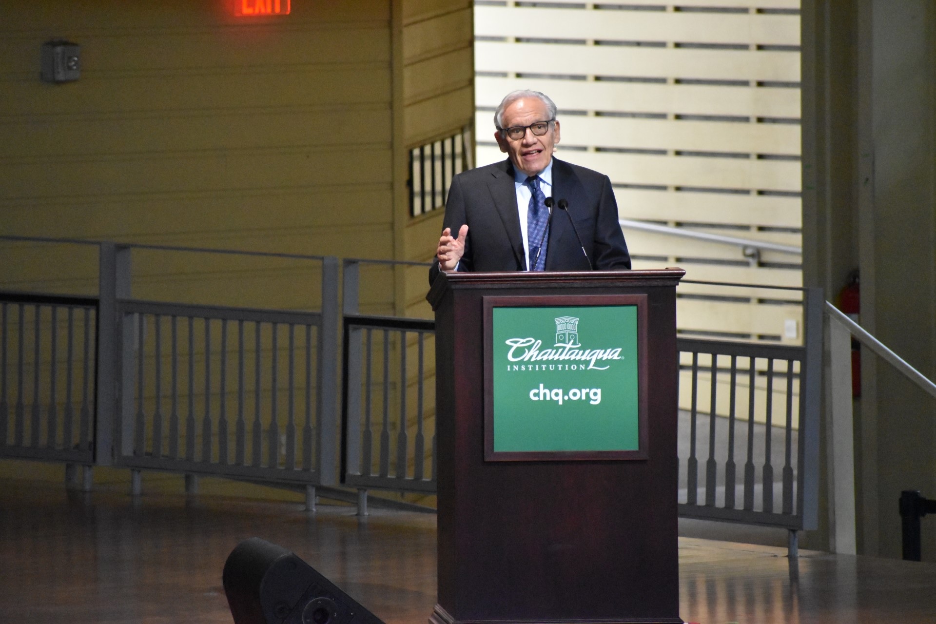 Woodward Talks Trump, Democracy in Chautauqua Visit News, Sports